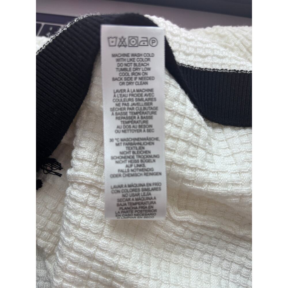 Adrianna Papell - NWOT Frayed Knit Cardigan Size XL - Picture 6 of 8